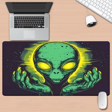 Alien High Definition Printed Table Mat, Multifunctional XXL Mouse Pad, Keyboa picture