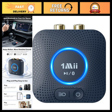 Bluetooth 5.3 Receiver, Wireless Audio Adapter for Home Stereo, Hi-Fi Sound, Eas picture