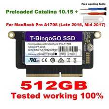 512GB PCIe NVMe SSD For 2016 2017 13 MacBook Pro A1708 AP1024J EMC 2978 EMC3164 picture