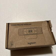 Logitech C920X Pro HD Webcam Full HD 1080p Black 960-001335 New Sealed In Box picture