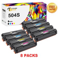 8PK Toner Cartridge for Samsung CLT-C504S CLT-M504S CLT-Y504S C1810W C1860FW INK picture