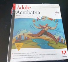 Nos Adobe PC BOX Acrobat 5.0 Boxed For Windows Unopened Boxed picture