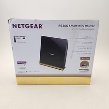 NETGEAR R6300 SMART WIFI ROUTER AC1750 DUAL BAND GIGABIT 1300 Mbps NEW & SEALED picture