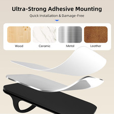 Universal Silicone Laptop Charger Holder,Under Desk Power Brick Mount Organiz... picture