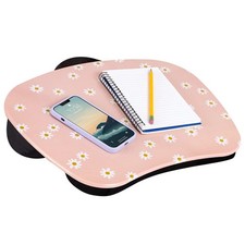 Mystyle Pink Daisy Lap Desk For Laptops Up To 15.6 Portable Cushioned Surface picture
