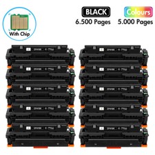 10Pk BK Toner Cartridge fit for HP CF410X LaserJet Pro MFP M377dw M477dw M477fnw picture