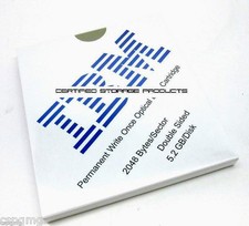 NEW IBM 59H4791 Permanent WORM 5.2GB Optical Write Once MO Disk Double Sided picture