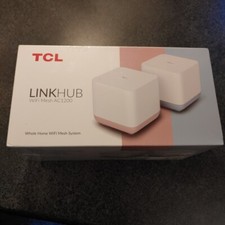 TCL LINKHUB MS1G Mesh Wi-Fi System WIFI Router AC1200-Whole House-2 Pack picture