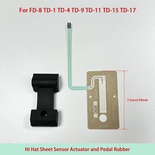 Hi Hat Sheet Sensor Actuator Pedal Rubber For Roland Drum FD8 TD 1 9 11 15 17 picture