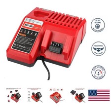 High-Performance Charger for Milwaukee M12 & M18 Batteries -  Certified picture