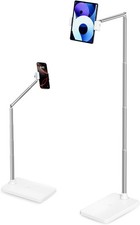 Tablet Floor Stand, Adjustable Holder for Bed & Sofa - 360° Rotating Long Arm picture