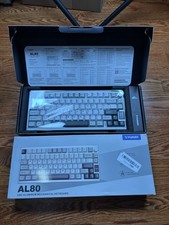 YUNZII AL80 Wireless Mechanical Keyboard Full Aluminum CNC Smart LCD picture