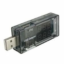 USB TESTER KEWEISI KWS-10VA TEST VOLT AMP USB CHARGER SMARTPHONE POWERBANK picture