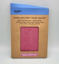 Amazon Kindle Paperwhite & Colorsoft Fabric Cover Raspberry 2024 picture