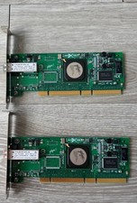 QLogic PCI-X Fibre Channel HBA Card Finisar FTRJ8519 2 Port Lot of 2 picture