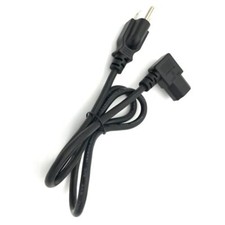 3Ft 90° Power Cord for DELL MONITOR E2014H U2412M P2412H P1913S 1704FPT 3008WFP picture