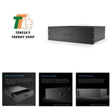 3U Rack Mount Storage Drawer with Aluminum Faceplate & Lock for DJ/AV Equipment picture