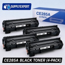 4 Pcs Black CE285A 85A Toner for HP LaserJet Pro M1212nf M1217nfw P1102 printer picture