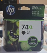 2020 Genuine HP 74XL Black High Capacity Ink Cartridge OEM Sealed picture