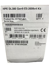 New INTEL XEON CPU KIT E5-2699V4 22 CORE 2.2GHZ  HPE PROLIANT DL380  817967-B21 picture