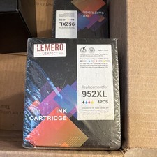 Lemero 952XL Compatible Ink Cartridge 4-Pack BK/C/M/Y for HP 8210 picture