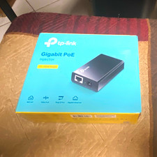 TP-LINK TL-POE150S Gigabit PoE Injector, 2-Port RJ-45 Wired Ethernet Black picture
