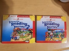 Reader Rabbit's Interactive Reading Journey 1 & 2 PC Game Windows & Mac Ages 4-7 picture