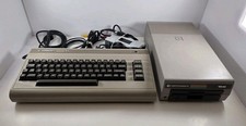 Commodore 64 Computer w 1541 Disk Drive PSU Cables  G2U picture