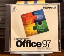 Microsoft Office 97 Standard Edition, Windows 95/NT w/ KEY CODE picture