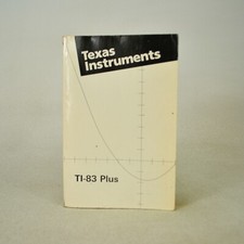 Texas Instruments TI 83 Plus User Manual 2002 Graphing Calculator picture