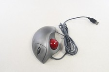 Logitech TrackMan Wheel T-BB18 USB Wired Trackball Mouse Red Ball 804360-1000 picture