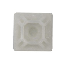 ACT Advanced Cable Ties AL-MP-750-9-C Mount Pad for Zip Ties (100 Bag, Clear) picture