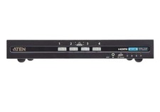 Aten W128241175 CS1184H4C 4-Port USB - 4K HDMI Secure KVM Switch with Card ~E~ picture