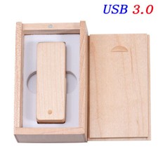 Wedding Custom High Speed USB 3.0 Flash Drive Free Logo Gift Box Pen Drive 64GB picture