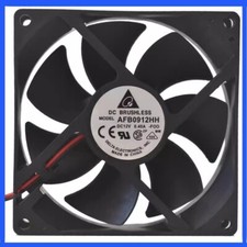 Delta AFB0912HH-FOO 9025 DC12V 0.40A 9CM 2-Wire Silent Cooling Fan picture