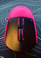 Logitech PRO X3 Superstrike Wireless Optical Gaming Mouse 48000 DPI USB Pink picture