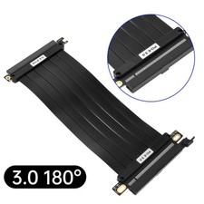 1X For PCI-E 3.0 180° 16x Riser Cable Graphics Card Extension Cable For GPU Card picture