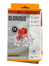 Glorious Fox HE Linear Magnetic Switches For GMMK HE Keyboards, 36 Count picture