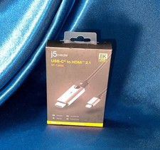 J5Create JCC157 USB-C to HDMI 2.1 8K Cable - 6FT picture