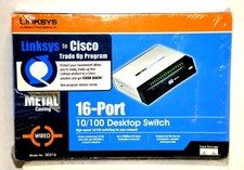 Linksys 16-Port 10/100 Desktop Ethernet Network Switch Model: SD216 - New picture