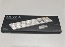 NEW ProtoArc KM100-A Backlit Bluetooth Keyboard and Mouse Combo for Mac picture