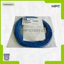 LOT OF 2 QK735A HPE Premier Flex LC/LC Multi‑mode OM4 2 15m Fiber Optic Cable picture