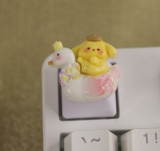 Sanrio Pompompurin Keycap Hello Kitty Keycap R4 - 1pc picture