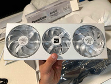 PowerColor Hellhound Spectral White AMD Radeon RX 7800 XT RGB Fan Heatsink picture