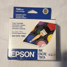 Epson T009201 Color Ink Cartridge Stylus Photo 900 1270 1280 Best by 2/2008 NEW picture