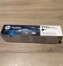HP 972X PageWide Cartridge High Yield Black Ink Cartridge EXP APR/2027 picture