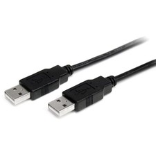 Startech.com 1m USB 2.0 A to A Cable - M/m - - - 1 3 ft / 1m, Black  picture