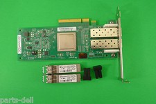 Qlogic QLE2562 Dual Fiber Network Card w/2 8G Transceivers MFP5T picture