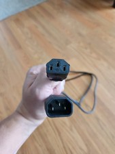 6FT Power Extension Cord Cable IEC320 C13 to C14 SJT 14AWG 3-Prong picture