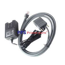 Scanner 6FT RS232 Serial Cable + AC Power Adapter Fit For Motorola Symbol LS2208 picture